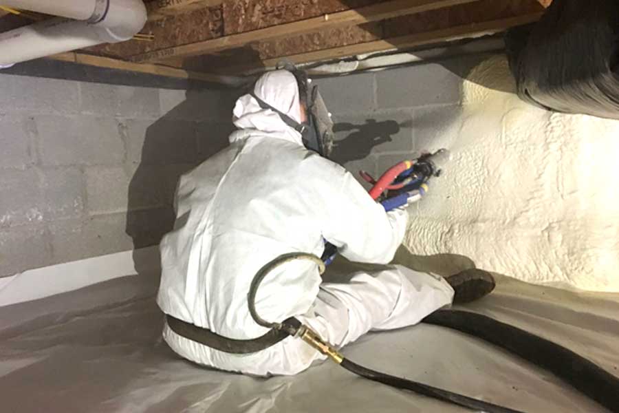 Crawl space Encapsulation Installer